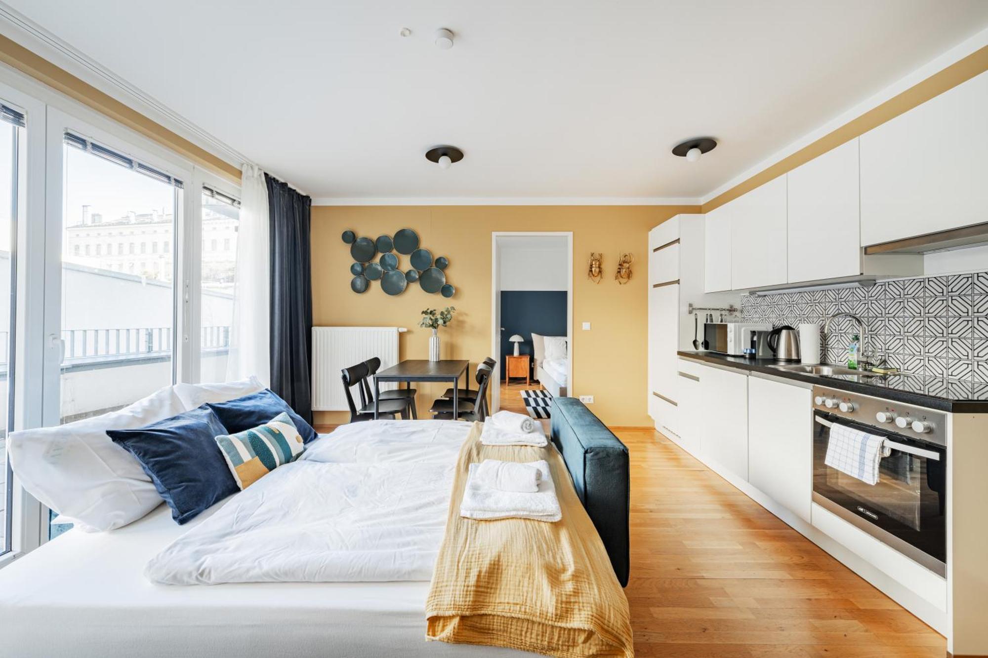 Modern Living Apartments Vienna, 15 Min To Center מראה חיצוני תמונה